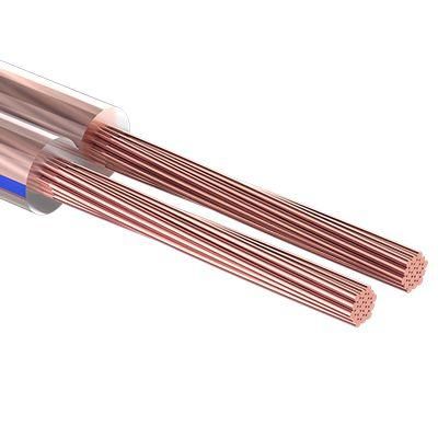 Кабель Stereo 2х0.5 BLUELINE прозр. (уп.100м) Rexant 01-6203-3 MEET