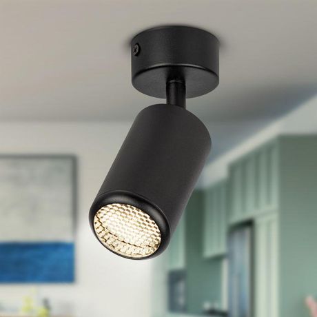 Светильник настенно-потолочный спот OL55 BK MR16 GU10 IP20 черный | Б0061886 ЭРА