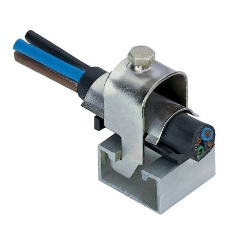 Фиксатор кабеля 28,5х55 мм (ШхВ) на рейку KR1 K30.0.0.5.10130 | 510130 Klemsan