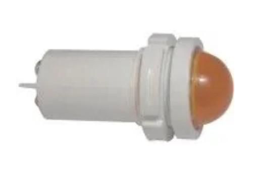 Лампа светодиодная СКЛ-14Б-Р-2-24 24В 50Гц/пост. диаметр посадочного отверстия 22мм УХЛ2.1 оранж. Реле и Автоматика A8021-78108276