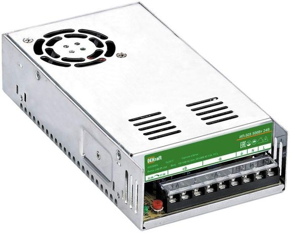 Импульсный источник питания 1000Вт 48В 20,8А ИП-505 | 52042DEK DEKraft APC