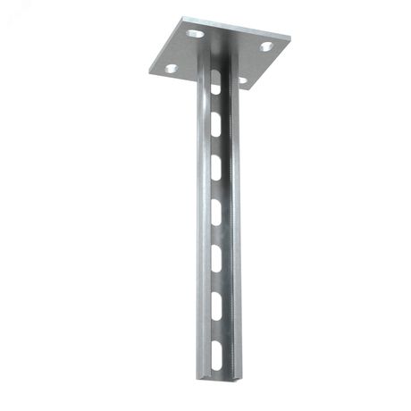 Страт-стойка усиленная 41х21 L1400 мм s:2,5 - PSTPH21-1400 КМ-Профиль LO20139