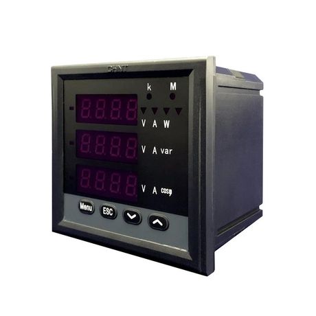 Многофункциональный измерительный прибор PD666-8S4 380V 5A 3ф 120x120 светодиод. дисплей RS485 | 765095 CHINT