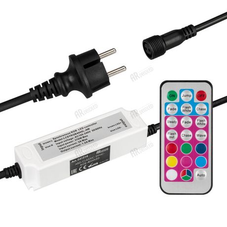 Контроллер ARD-CLASSIC-SYNC-RGB-4000LED Black (230V, 370W, RF ПДУ) (Ardecoled, Закрытый) | 031214 Arlight