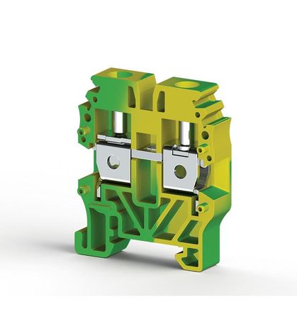 Клеммник винтовой мини 4кв.мм (земля) MVK 4T Klemsan 334430