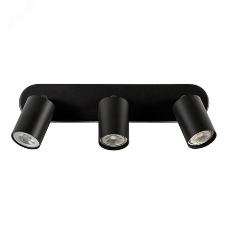Спот AQUARIUS GU10 3х35Вт Алюминий Чёрный - A3226PL-3BK Arte Lamp