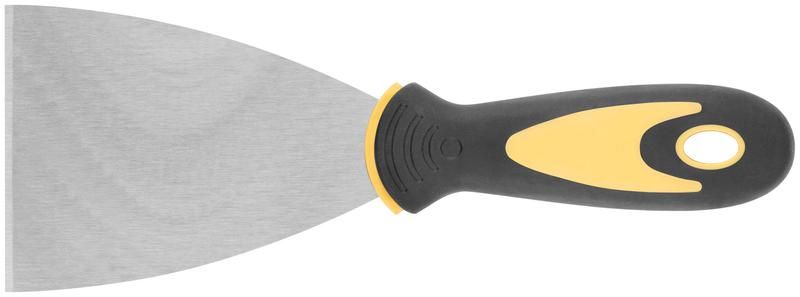 Шпатель нержавеющая сталь прорезиненная ручка 3 (75 мм) - 06695 РОС