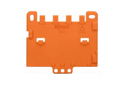 Кронштейн для фиксации жгута пристегивания к монтаж. держателю WAGO 222-505