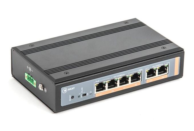 Коммутатор SKAT PoE-IN-4E-2E Бастион 2041
