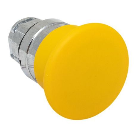 Механизм исполнительный кнопки XB4 "Грибок" желтый возвратный без фиксации подсветки IP65 | XB4BC-Y-65 EKF