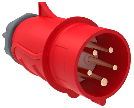 Вилка переносная ССИ-025 32А-6ч/200/346-240/415В 3Р+РЕ+N IP44 MAGNUM | PSN02-032-5 IEK