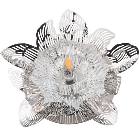 Светильник декоративный встраиваемый DLS-F127 G4 CHROME/CLEAR "Fiore" без лампы основание металл цвет хром прозр. кристалл отделка метал. элементами Fametto UL-00000352