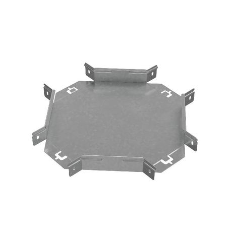 Разветвитель для лотка Х-образ. 50х150мм "ПЛЮС" HD85 КМ PL18584 КМ-Профиль