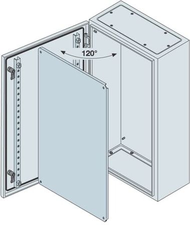 Корпус шкафа IP65 монтаж. плат. 1200х600х300 ABB SRN12630K
