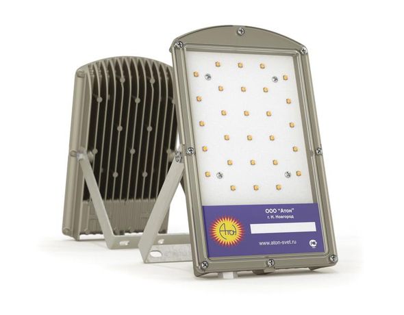 Светильник светодиодный ДО-32Вт, IP67, 5000К, 3500Лм, взр 1ExsIIT6X, 120 град., 220В, Turtle LP-03 - LP-03-03/32-220VAC-IP67EX Атон