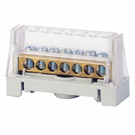 Клеммная колодка соединительная 1р 11х5.3мм. цвет серый | 5011F DKC ДКС