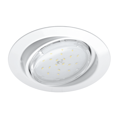 Светильник встраиваемый GX53R-RT RW металл под лампу GX53 230B поворотный белый | 4690612024363 IN HOME