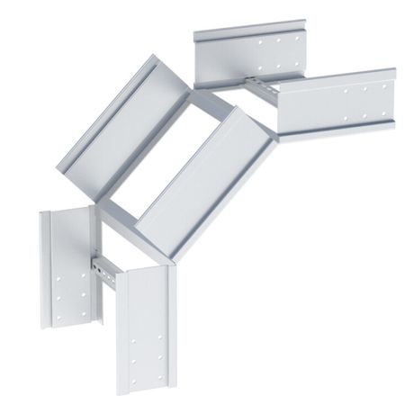 Угол 90 градусов вертикальный внешний лестничный усиленный 150x800 мм (2 мм) EKF | voltp90150800-2