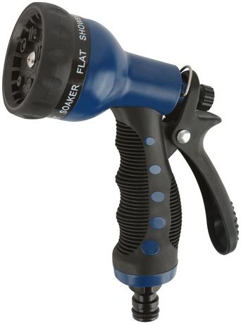Пистолет для полива, 8 режимов, синий 200 мм - 77307 РОС