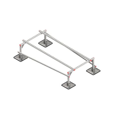 Конструкция опорная для установки оборудования TECHNORAPTOR STEELFOOT 1000х2000 тип 1 КМ TR0101 КМ-Профиль