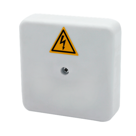 Коробка распределительная огнестойкая КРОПС-П0, IP41, 75х75х20 мм, сечением до 4 мм2, клеммы | FRJB-KM-P0-4-04-КРОПС-IP41 КМ-профиль KR0004