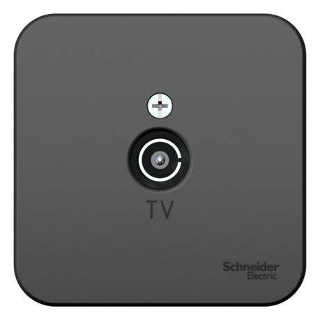 Коннектор ТВ BLANCA с изолирующей пластиной, антрацит - BLNTA000016 APC