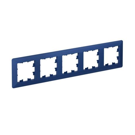 Рамка 5-м AtlasDesign Air аквамарин/дым. черн. SE ATN221105 APC