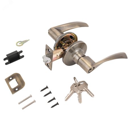 Защёлка СТАНДАРТ 8901 ET AB бронза кл/фикс - 10127 ПТК