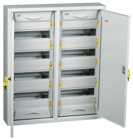 Корпус металлический ЩРн-2x48з-0 36 (ВхШхГ) 710х600х130мм IP31 УХЛ3 PRO | MKM15-N-2x48-31-ZU IEK