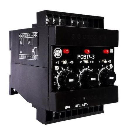 Реле времени РСВ-17-3 0.1…10ч 24В пост. пер. прис. ВНИИР A8120-76918983