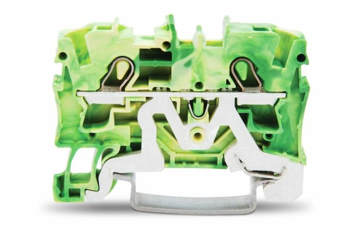 Клеммный зажим PE, 4 мм2 | 2004-1207 WAGO