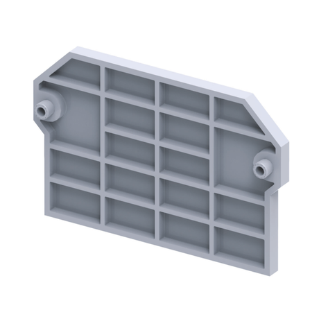 Крышка концевая OptiClip EPCKT4U для клемм CKT4U - 332735 КЭАЗ