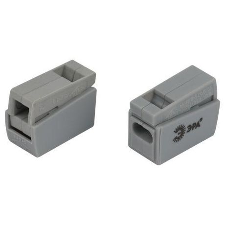 Клемма быстрозажимная 221-112 для светильников 2 полюса 0.5-2.5мм2 NO-225-411 (упаковка 50 шт.) - Б0067980 ЭРА