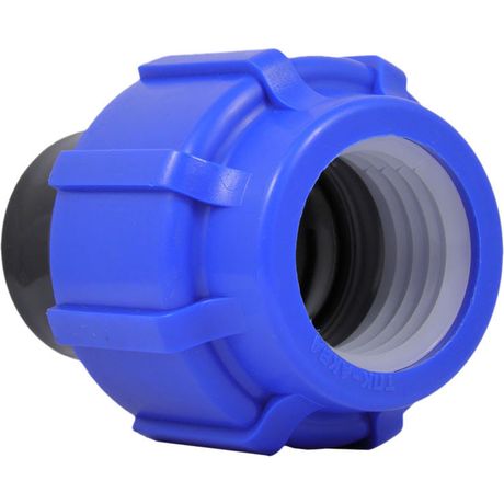 Муфта ПНД компрессионная ВР 40 х 1 1/4' - 52004114 Политэк