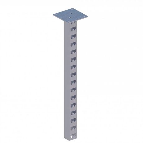 Стойка кабельная потолочн. сдвоенная К1152П2ц сталь 2.5мм УТ1.5 СОЭМИ Н0111222613