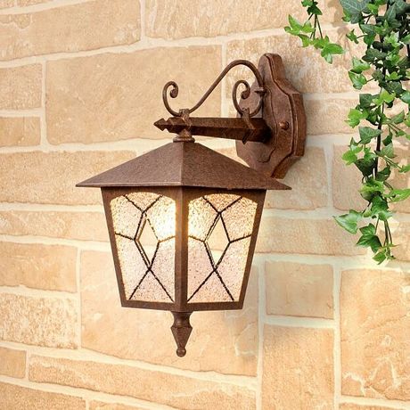 Светильник садово-парковый Lyra D брауни (GL 1012D) настенный | a043123 Elektrostandard