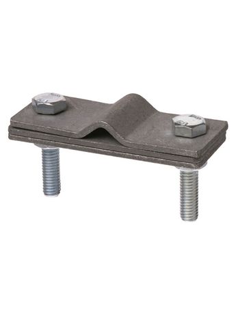 Зажим соединит.2-х болт. с контакт. пластиной прут-полоса, полоса 40х4 - прут Ø6-10 мм, термодиф. | SQ2401-3110 TDM