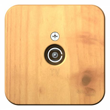 Коннектор ТВ BLANCAс изоляционной пластиной ясень - BLNTA000015 APC