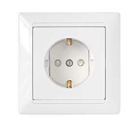 Розетка 1-м СП 16А IP20 с заземл. защ. шторки бел. Bylectrica РС16-372