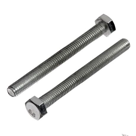 Болт с шестигранной головкой М20х160 DIN 933 класс прочн. 8.8 оцинк. (1кг/3шт) Tech-Krep/Zitar 958659