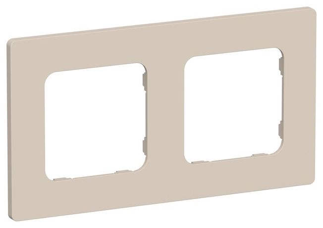 Рамка 2-м СП FLITE РУ-2-К-ФлЛ льняной IEK FI-M22-32-20-K88 IEK арт. FI-M22-32-20-K88