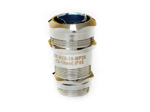 Кабельный ввод ВК-М25-18-МР20 IP66/IP67/IP68 - zeta30015 ЗЭТА