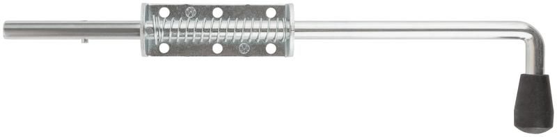 Засов пружинный накладной круглый ригель 400мм 66700