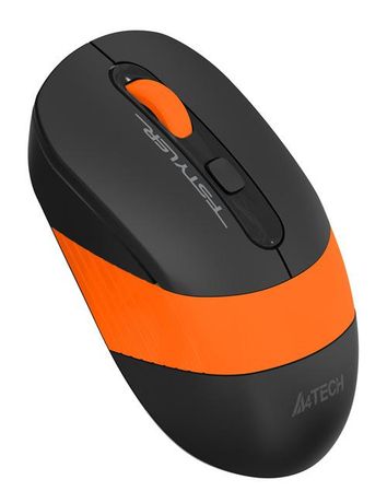 Мышь Fstyler FG10 черн./оранж. оптическая 2000dpi беспроводная USB 4but ORANGE A4TECH 1147568