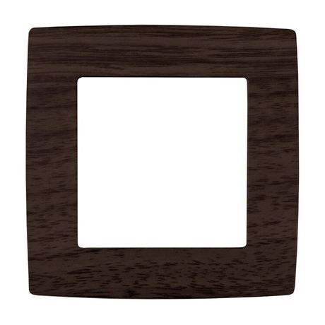 Рамка для розеток и выключателей 1 пост венге пластик ЭРА 12 12-5001-10 - Б0014750