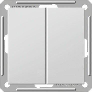 Механизм переключателя 2-кл. СП W59 16А IP20 бел. SchE VS616-256-1-86 Schneider Electric