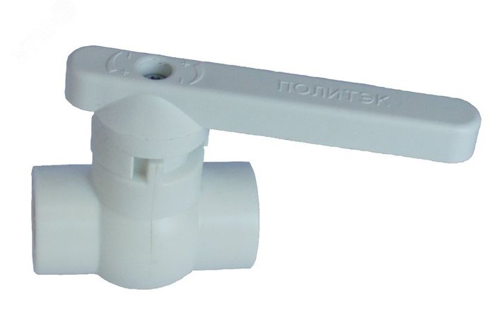 Кран шаровой 25мм полнопроходной полипропиленовый PPR - 9900000025 Политэк
