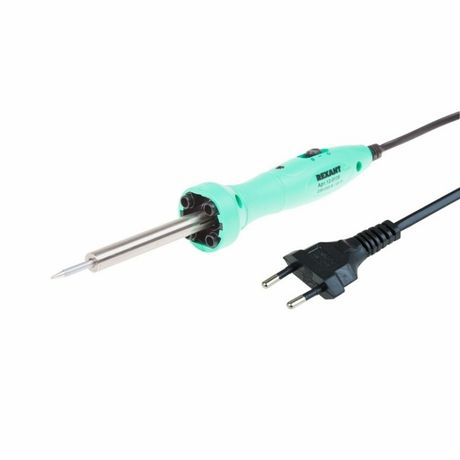 Паяльник с нагревателем долговечное жало 220 В/40 Вт LED подсветка | 12-0138 REXANT MEET