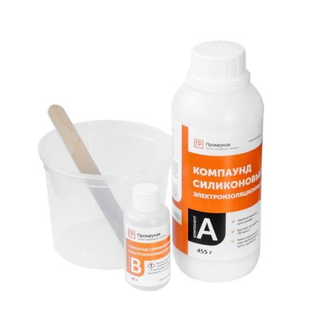 Компаунд силиконовый электроизоляционный в бутылях (500г/уп) | PR08.22657 Промрукав Строитель