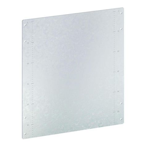 Монтажная плата для шкафов Conchiglia В=550/580 мм, Ш=580 мм | CN5PCE055 DKC ДКС 095775037